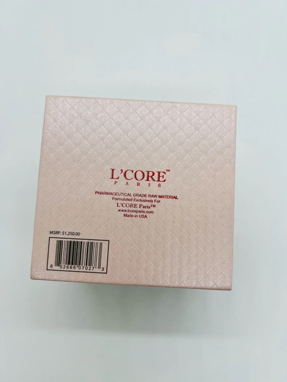 L’CORE Paris LAV'O Bio Thermal Mask - 1.7 oz. NIB